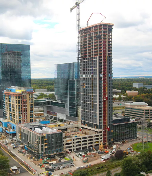 Skymark Tops Out as Tallest Residential Tower in Capital Region