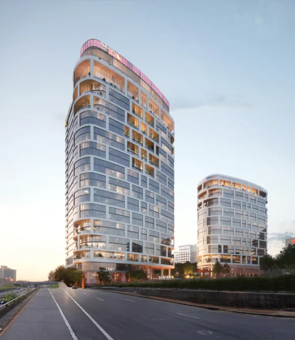 Rendering of Albion Music Row Phase 1 construction project