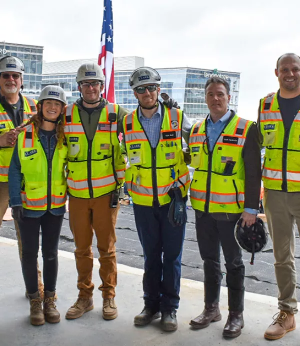 Queensbridge Collective Tower 1 Topping Out photograph
