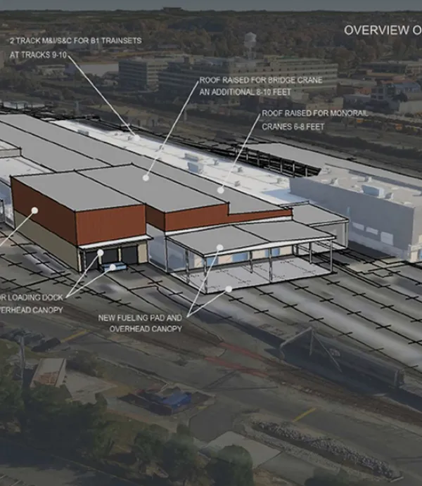 Amtrak Construction - Modernization