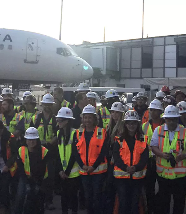 Clark Completes LAX Terminal Shuffle Milestone
