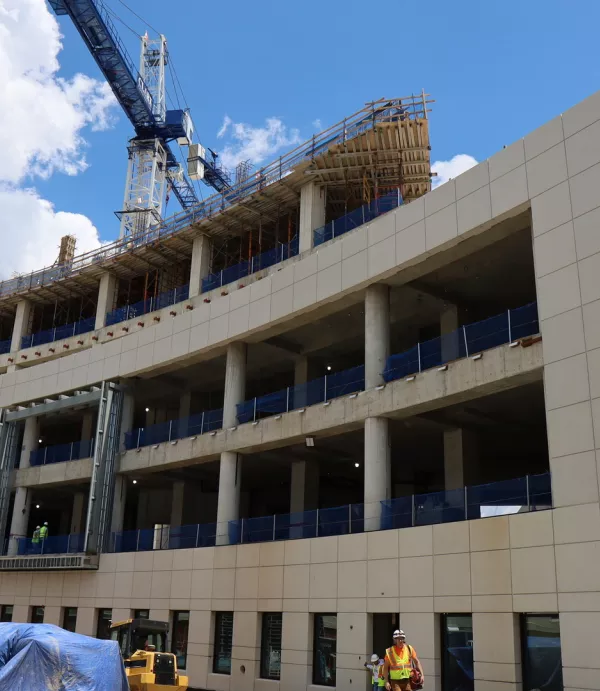 New Healthcare Building at Walter Reed National Military Medical Center Tops Out