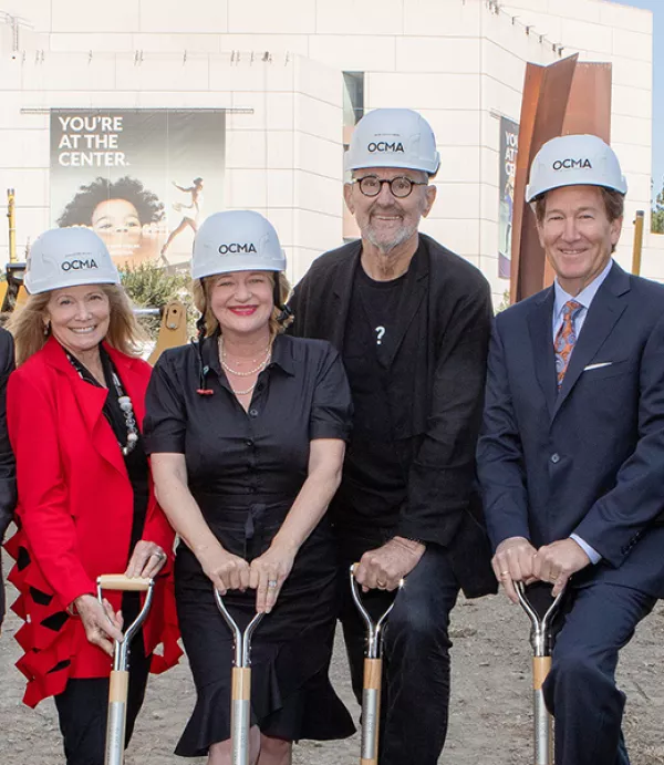 Groundbreaking Ceremony Marks the Official Start of a New Building at Segerstrom Center for the Arts