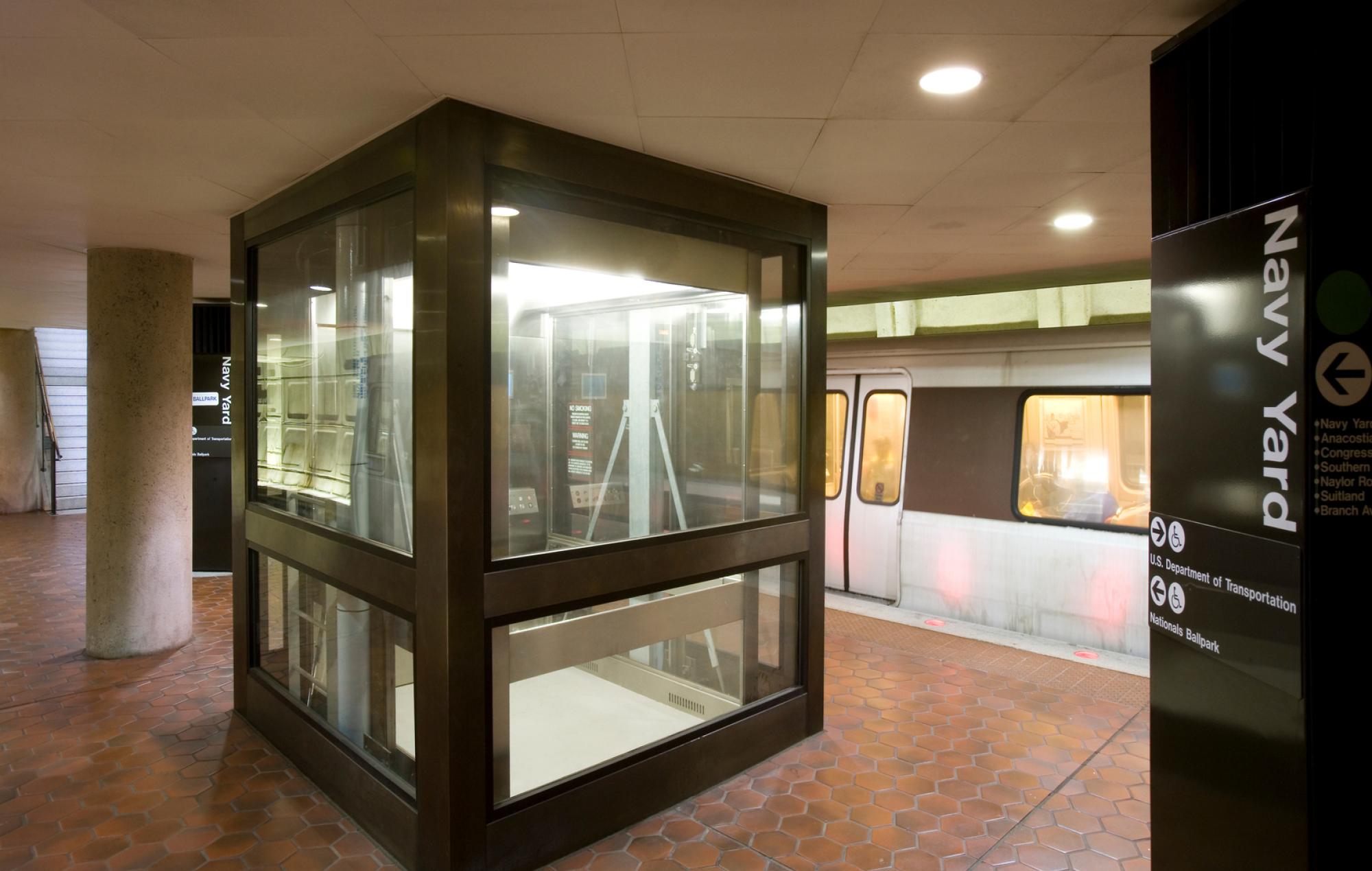 Navy Yard Metro West Entrance Modifications