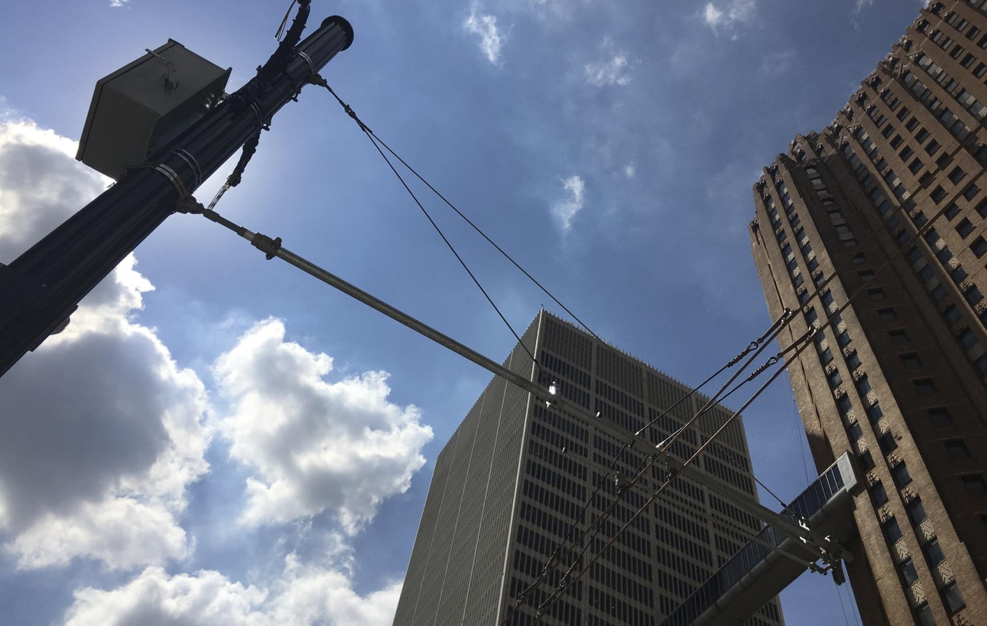 QLINE Streetcar Overhead Catenary System