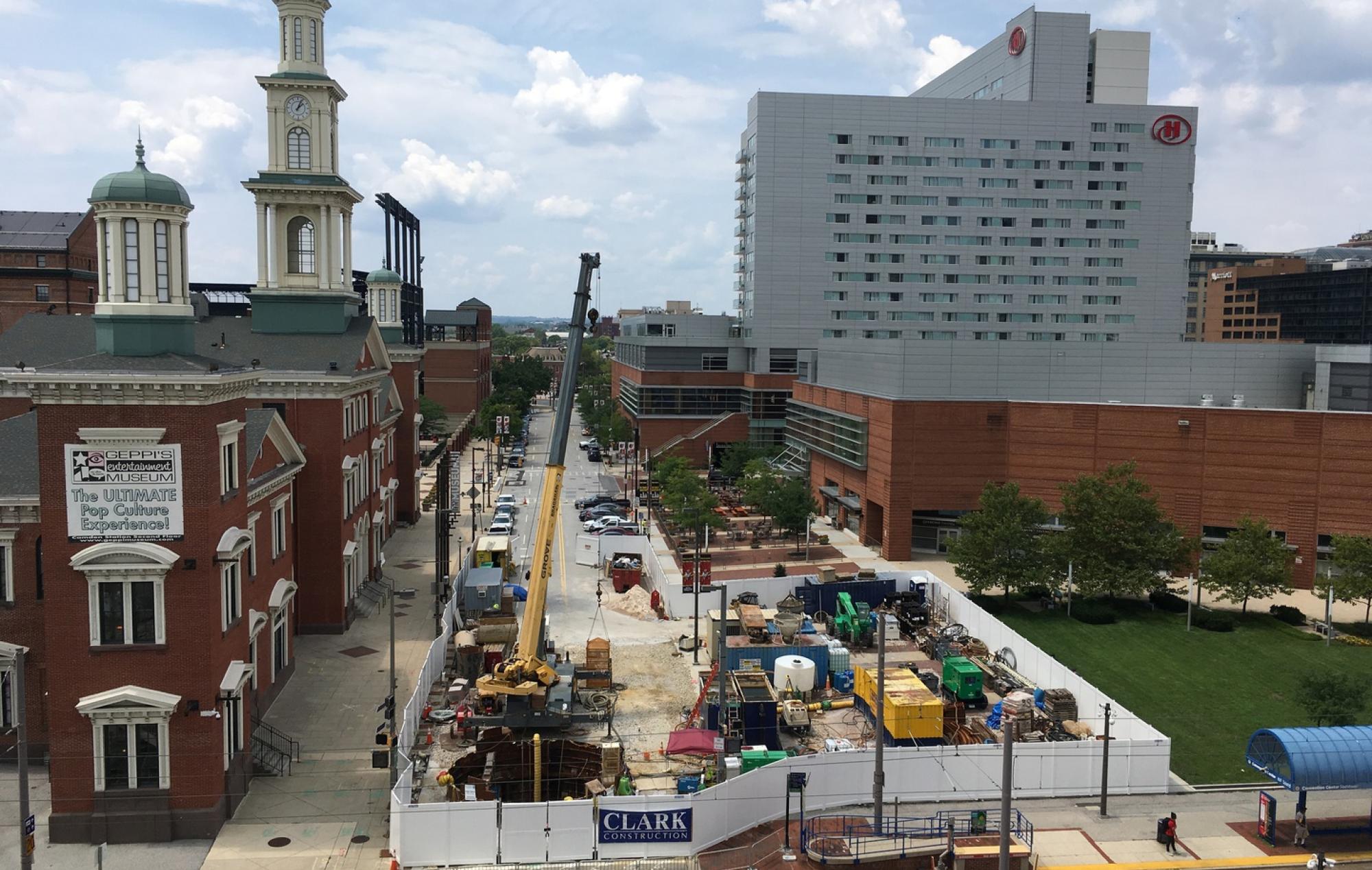 Construction for the Camden Street Drain Replacement