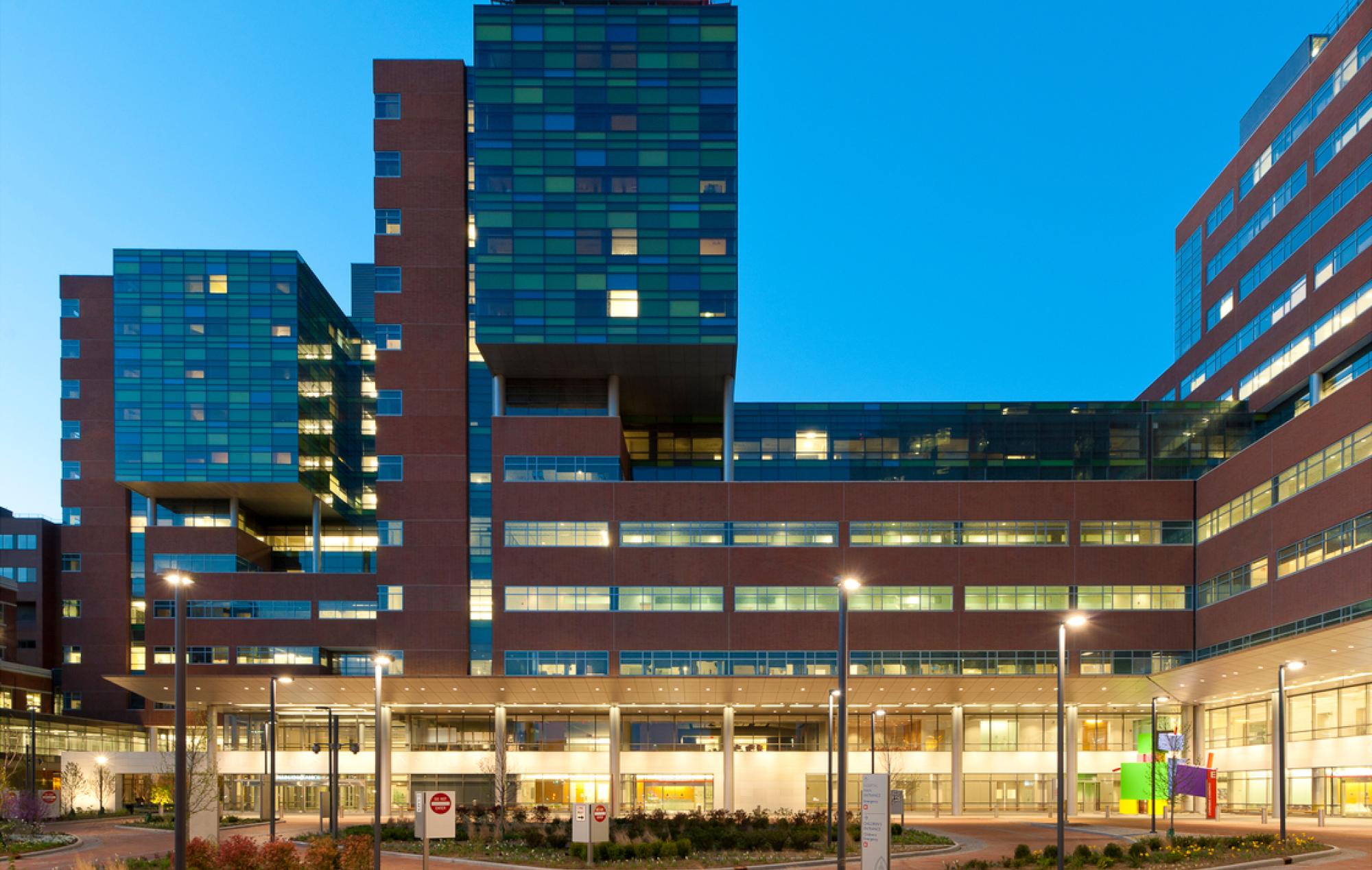 Johns Hopkins Hospital Charlotte R. Bloomberg Children’s Center and the Sheikh Zayed Tower