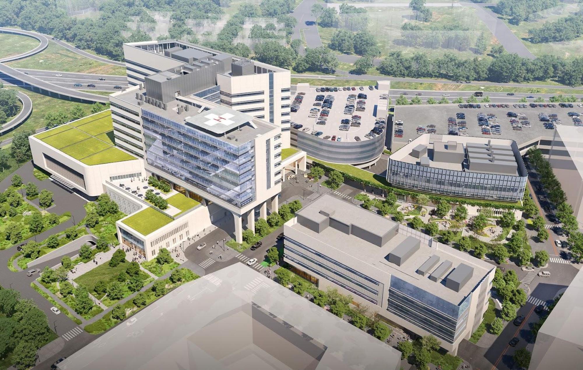 Inova Hospital Rendering