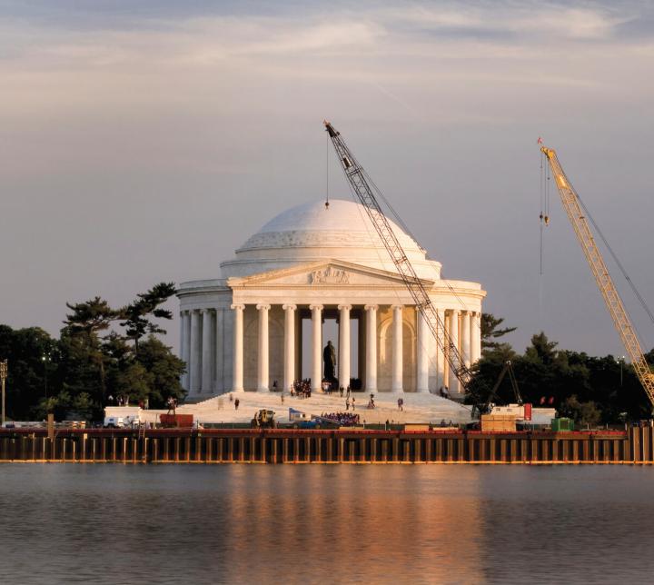 Jefferson Memorial Seawall Repair
