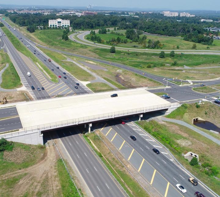 Route 7 and Ashburn Village Boulevard Interchange