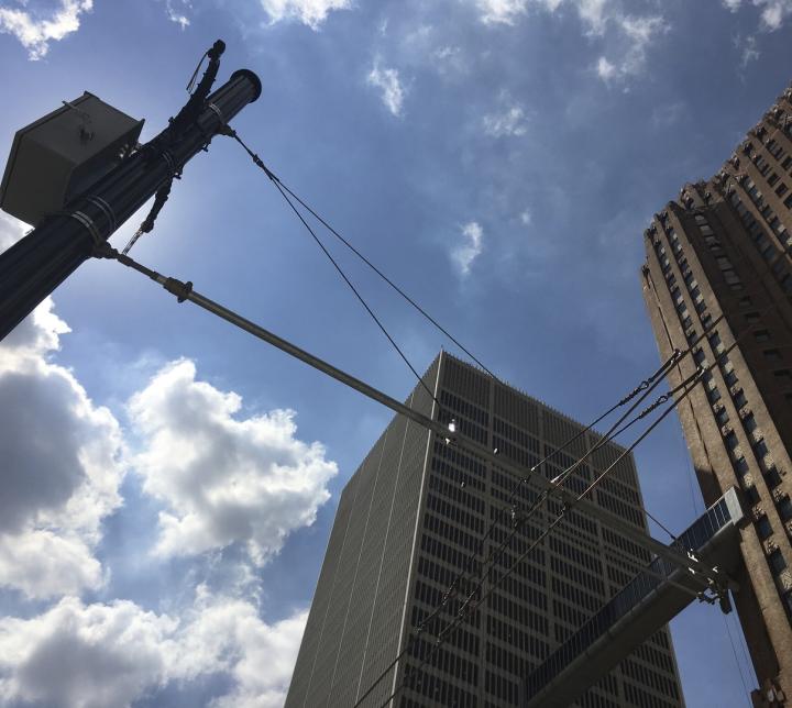 QLINE Streetcar Overhead Catenary System