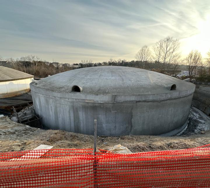 City of Manassas Clearwell No. 2 water project 