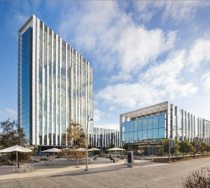 UCSD Pepper Canyon West Student Housing outside