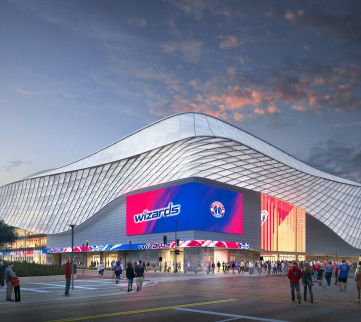 Rendering of New Capital One Arena