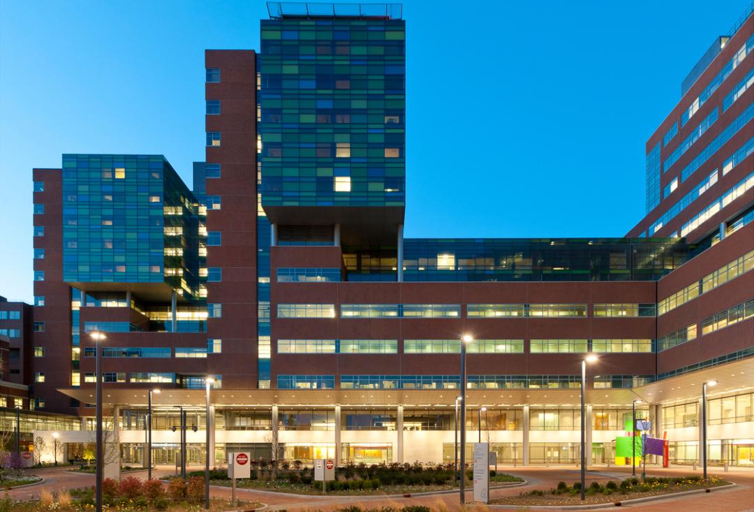 Johns Hopkins Hospital Charlotte R. Bloomberg Children’s Center and the Sheikh Zayed Tower